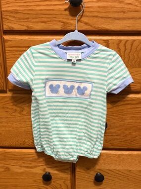 Mickey Mouse Bubble Romper - 6 mo